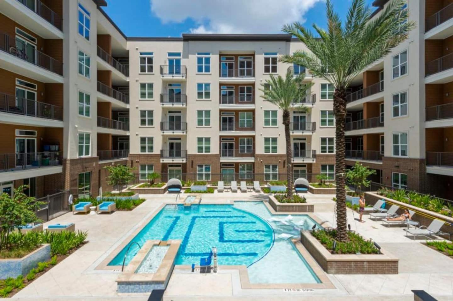 Downtown Apart 1 Bed 1 Bath Free Parking Apartment Houston Exterior photo