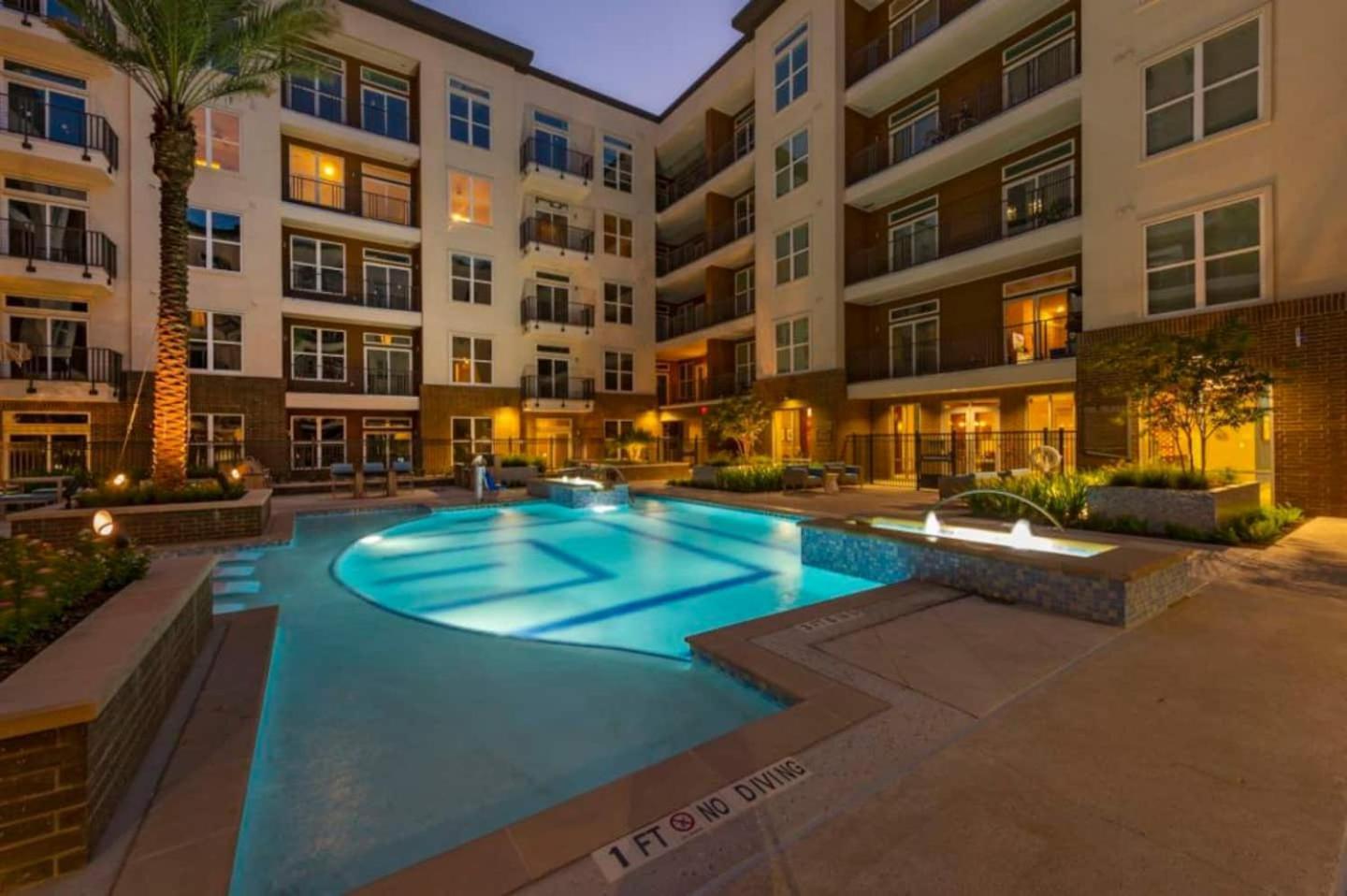 Downtown Apart 1 Bed 1 Bath Free Parking Apartment Houston Exterior photo